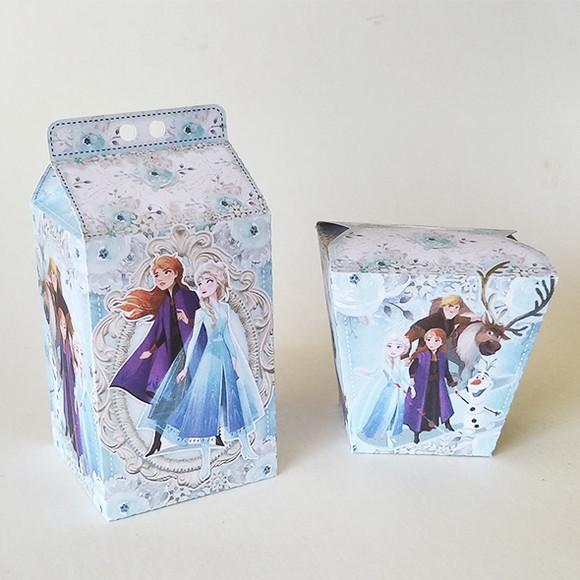 Kit Lembrancinhas Frozen - 30 Caixinhas.