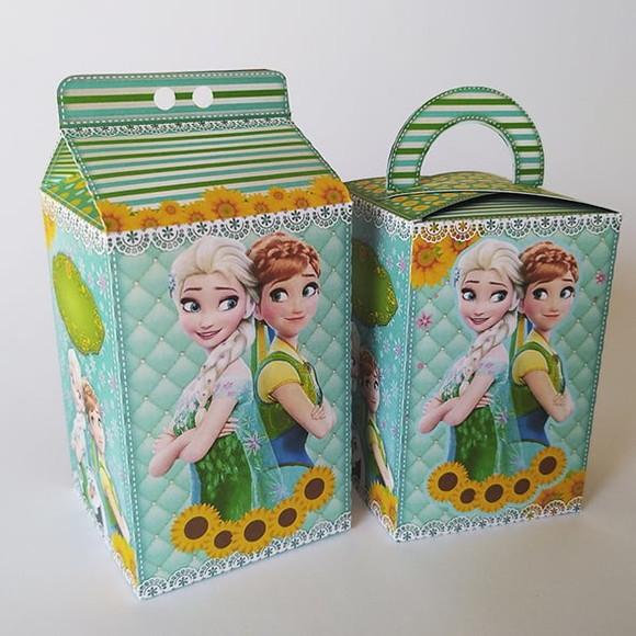 Kit Lembrancinhas Frozen Faver - 20 Caixinhas