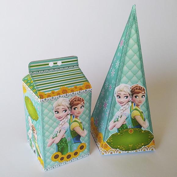 Kit Lembrancinhas Frozen Faver - 20 Caixinhas