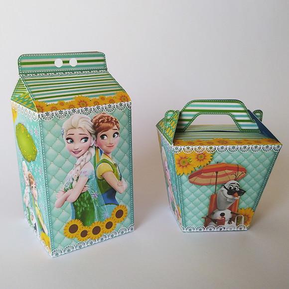 Kit Lembrancinhas Frozen Faver - 20 Caixinhas