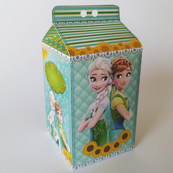 Kit Lembrancinhas Frozen Fever - 20 Caixinhas Milk