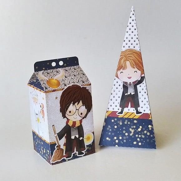 Kit Lembrancinhas Harry Potter - 30 Caixinhas
