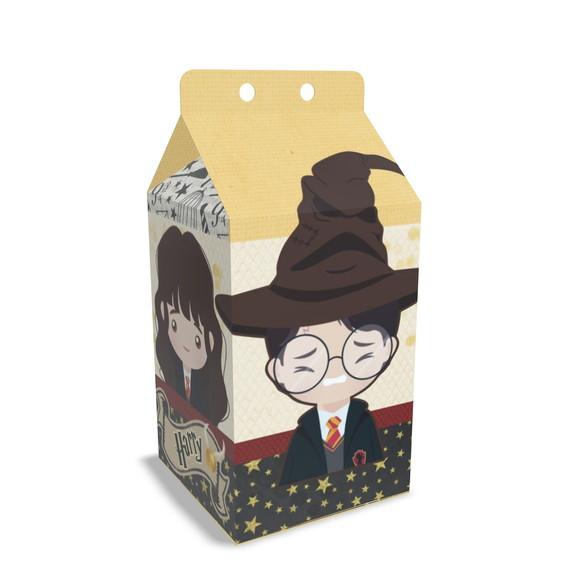 Kit Lembrancinhas Harry Potter - 20 Unidades Caixinhas Milk