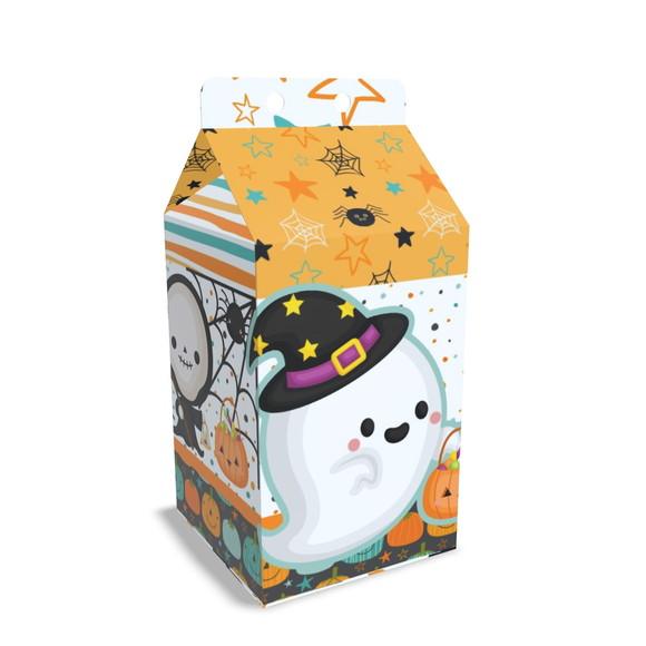Kit Lembrancinhas Halloween - 20 Unidades Caixinhas Milk