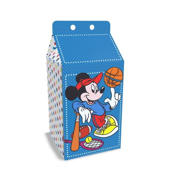 Kit Lembrancinhas Mickey - 20 Unidades Caixinhas Milk