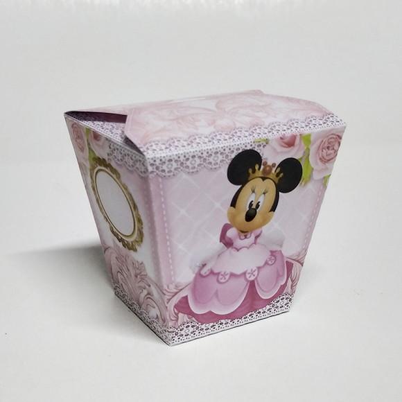 Kit Lembrancinhas Minnie Princesa - 40 Caixinhas.