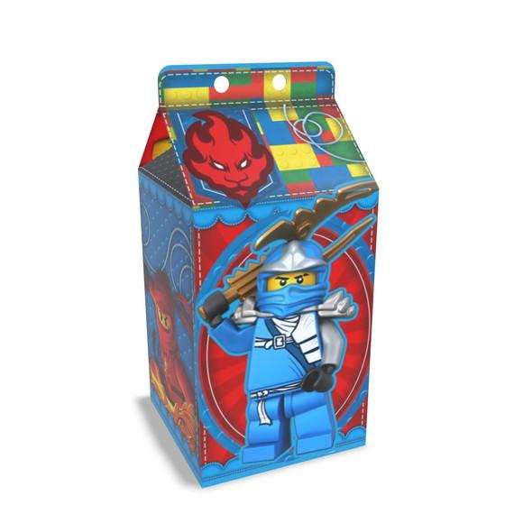 Kit Lembrancinhas Ninjago - 20 Unidades Caixinhas Milk