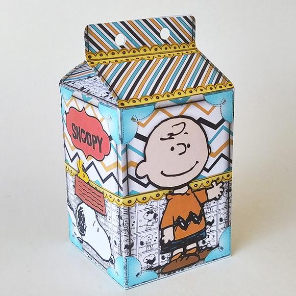Kit Lembrancinhas Snoopy - 20 Caixinhas Milk