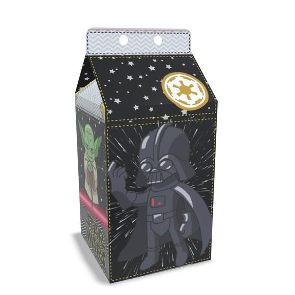 Kit Lembrancinhas Star Wars - 20 Unidades Caixinhas Milk