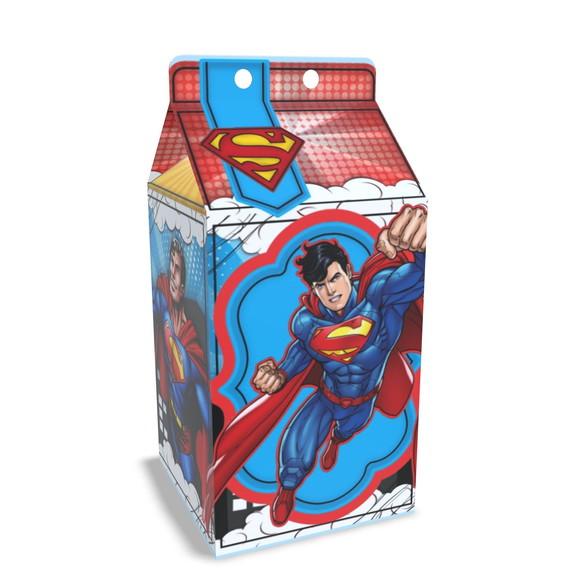 Kit Lembrancinhas Super Homem - 20 Unidades Caixinhas Milk