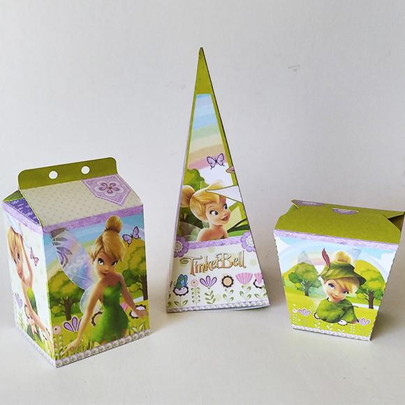Kit Lembrancinhas Tinker Bell - 30 Caixinhas.