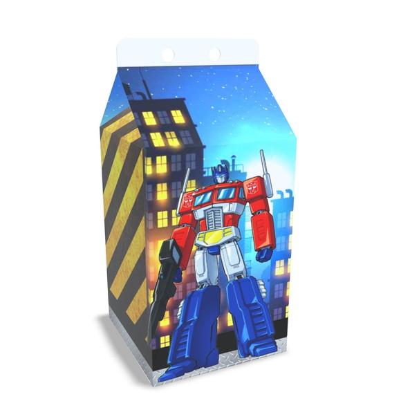 Kit Lembrancinhas Transformers - 20 Unidades Caixinhas Milk