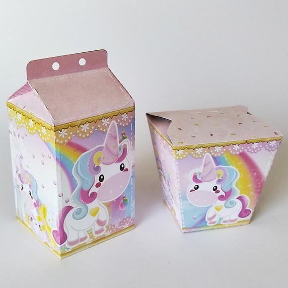 Kit Lembrancinhas Unicornio - 30 Caixinhas.