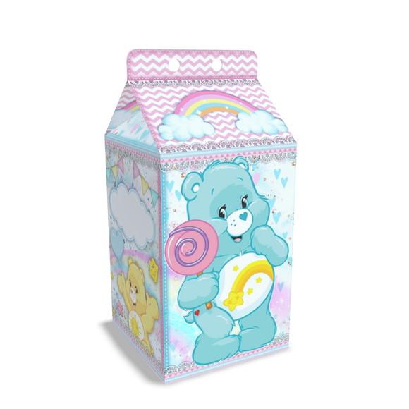 Kit Lembrancinhas Ursinhos Carinhoso 20 Unid. Caixinhas Milk