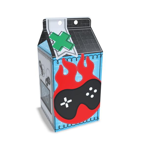 Kit Lembrancinhas Video Game - 20 Unidades Caixinhas Milk