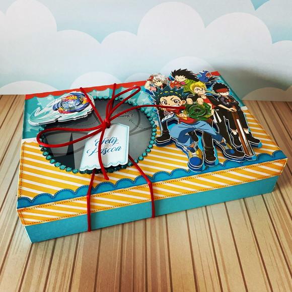 Kit Mini Confeiteiro Páscoa Beyblade
