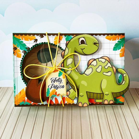 Kit Mini Confeiteiro Páscoa Dino