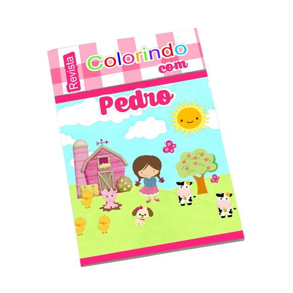 Revistinha para Colorir Tema Fazendinha