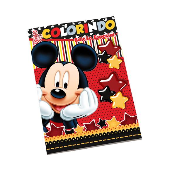 Revistinha para Colorir Tema Mickey