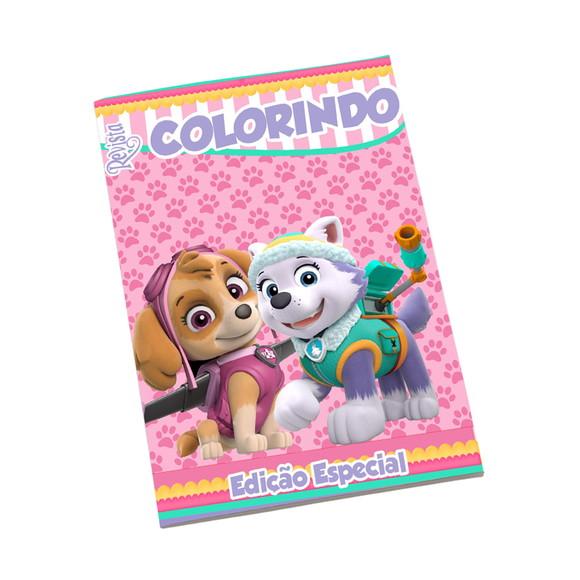 Revistinha para Colorir Tema Patrulha Canina
