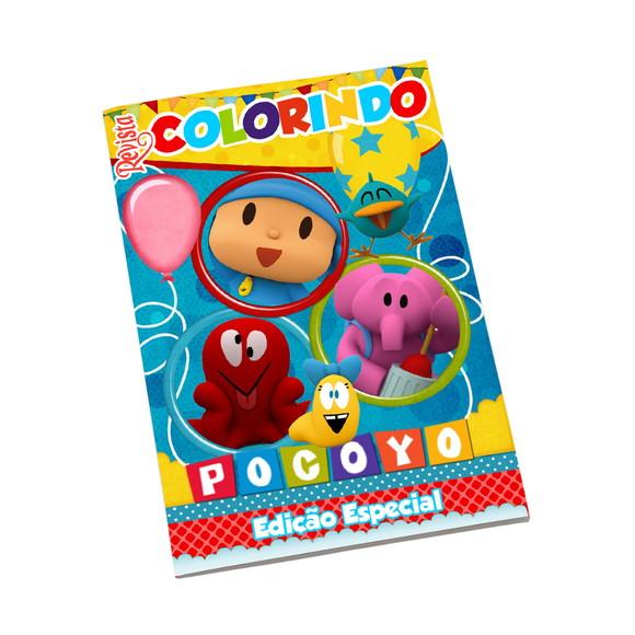 Revistinha para Colorir Tema Pocoyo
