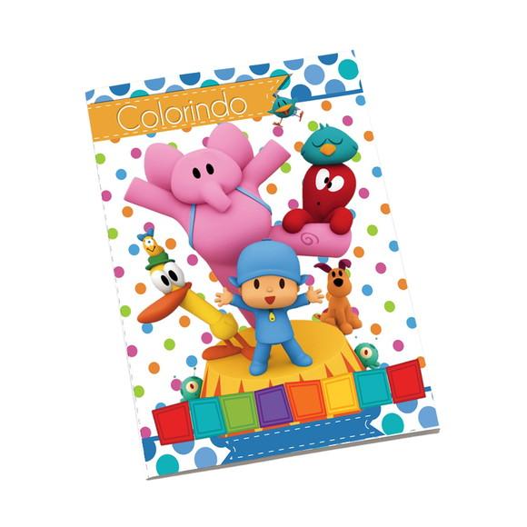 Revistinha para Colorir Tema Pocoyo