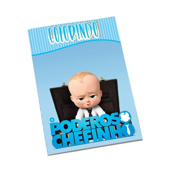 Revistinha para Colorir Tema Poderoso Chefinho