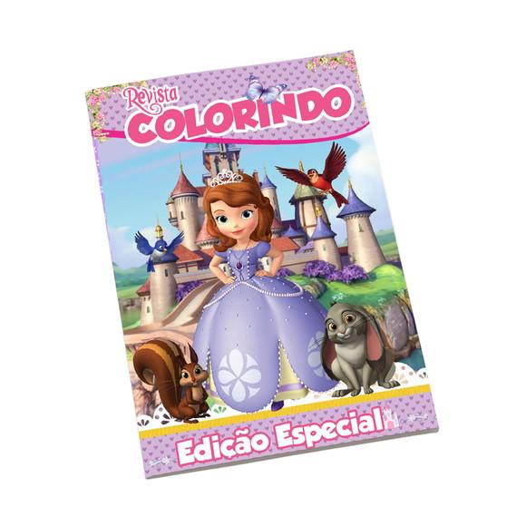 Revistinha para Colorir Tema Princesinha Sofia