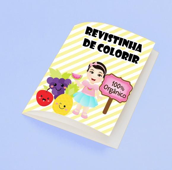 Revistinha para Colorir Tema Quitandinha