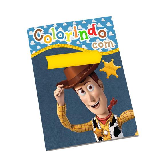 Revistinha para Colorir Tema Toy Story