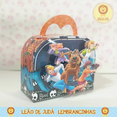 Caixinha para festa tema scooby doo
