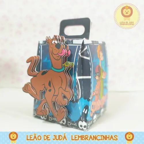Caixinha para festa tema scooby doo