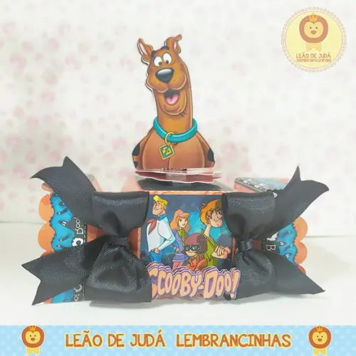 Caixinha para festa tema scooby doo