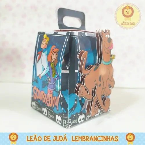 Caixinha para festa tema scooby doo