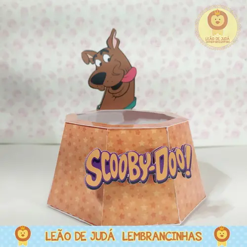 Caixinha Para Festa Tema Scooby Doo