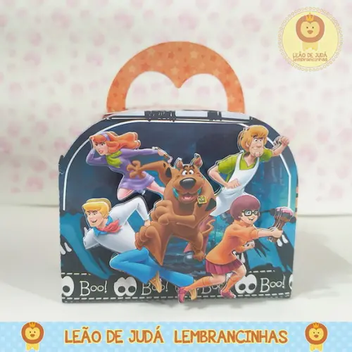 Caixinha para festa tema scooby doo