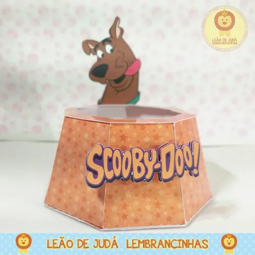 Caixinha Para Festa Tema Scooby Doo