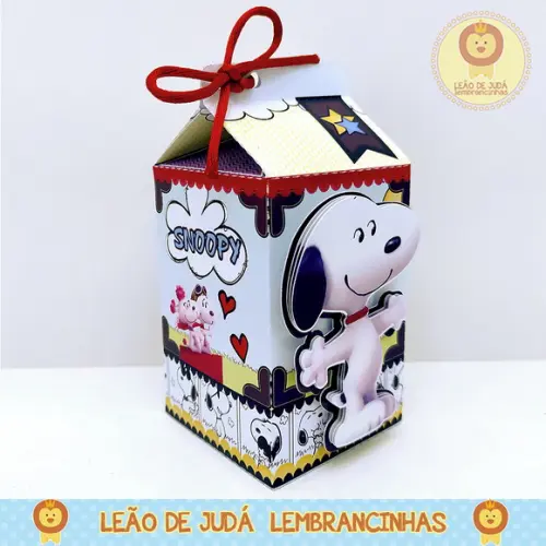 Caixinha para festa tema snoopy