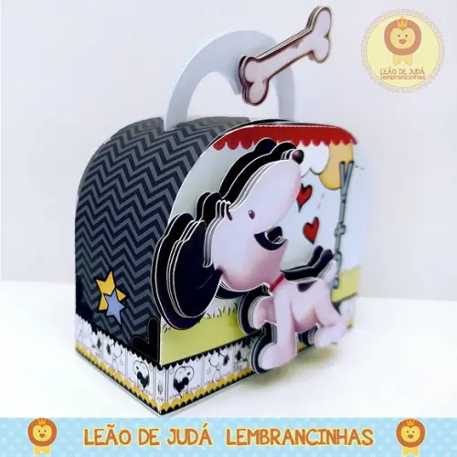 Caixinha para festa tema snoopy