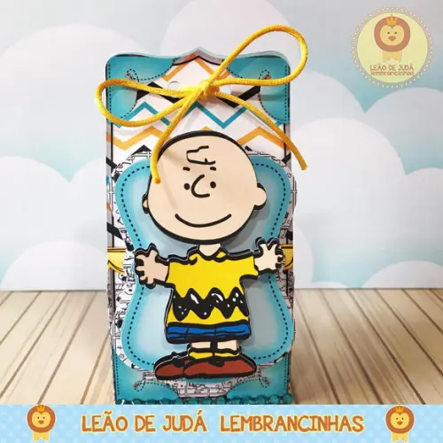 Caixinha para festa tema snoopy