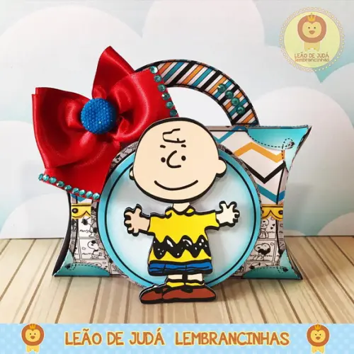 Caixinha para festa tema snoopy