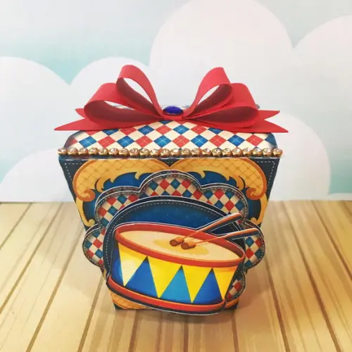 Caixinha Para Festa Tema Soldadinho De Chumbo