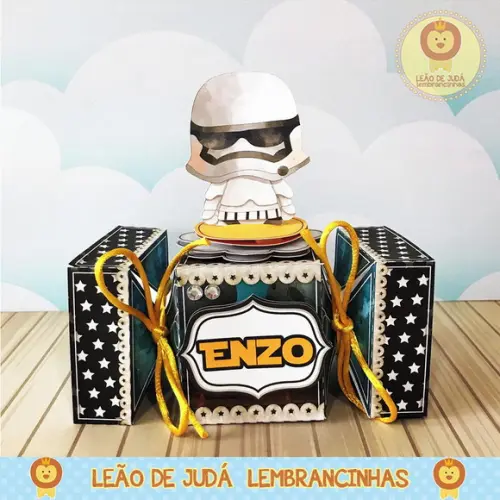 Caixinha para festa tema star wars