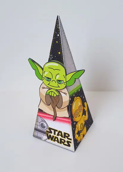 Caixinha para Festa Tema Star Wars