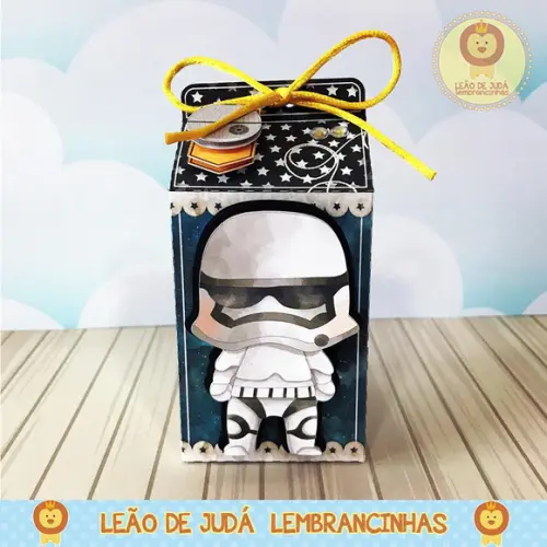Caixinha Para Festa Tema Star Wars