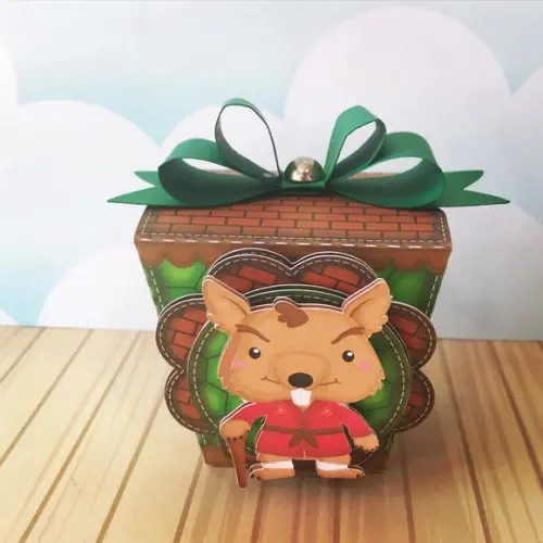 Caixinha Para Festa Tema Tartaruga Ninja