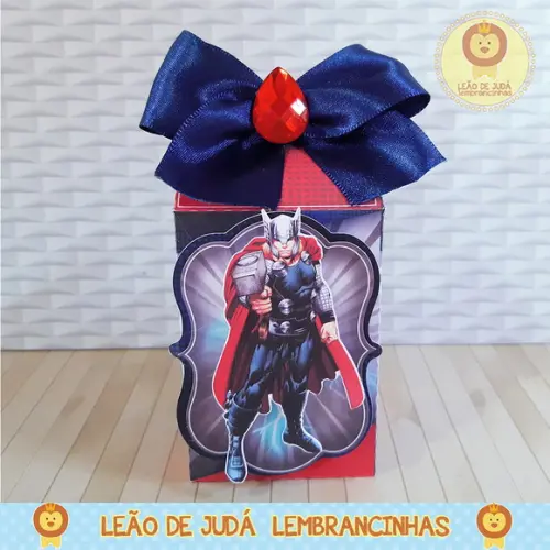 Caixinha para Festa Tema Thor