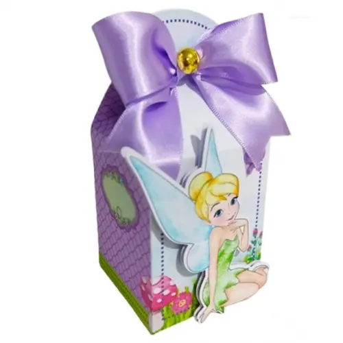 Caixinha para Festa Tema Tinker Bell
