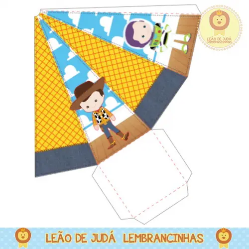 Caixinha para festa tema toy story