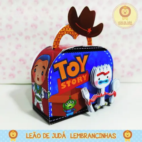 Caixinha para festa tema toy story